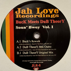Dub Theory Soun' Bwoy Vol. I Vinyl 12" USED