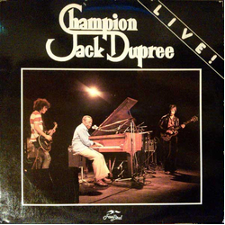Champion Jack Dupree Live! Vinyl LP USED