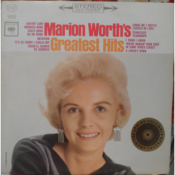 Marion Worth Greatest Hits Vinyl LP USED