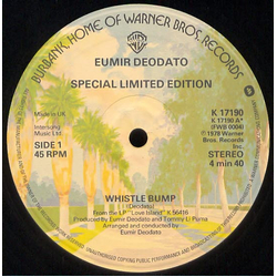 Eumir Deodato Whistle Bump / Pina Colada Vinyl 12" USED