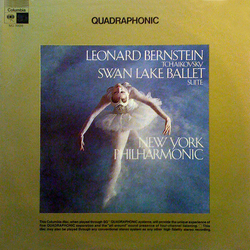 Pyotr Ilyich Tchaikovsky / New York Philharmonic / Leonard Bernstein Swan Lake Ballet Suite Vinyl LP USED