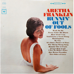 Aretha Franklin Runnin' Out Of Fools Vinyl LP USED