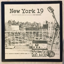 Tony Schwartz New York 19 Vinyl LP USED