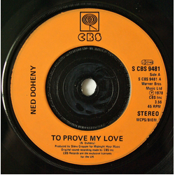Ned Doheny To Prove My Love Vinyl 7" USED