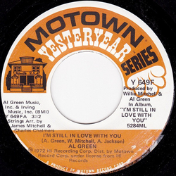 Al Green I'm Still In Love With You / Love And Happiness Vinyl 7" USED