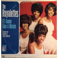 The Royalettes It's Gonna Take A Miracle Vinyl LP USED