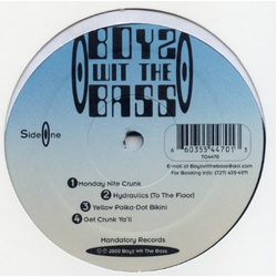 Boyz Wit Da Bass Monday Nite Crunk Vinyl LP USED