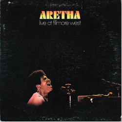 Aretha Franklin Live At Fillmore West Vinyl LP USED