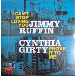 Jimmy Ruffin / Cynthia Girty I Can't Stop Loving You / Prove It To Me Vinyl 7" USED