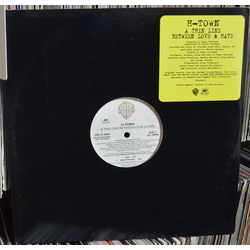 H-Town Thin Line Between Love And Hate Vinyl 12" USED