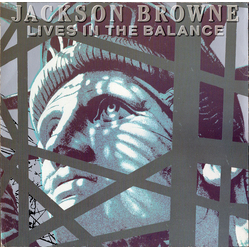 Jackson Browne Lives In The Balance Vinyl LP USED