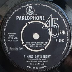 The Beatles A Hard Day's Night Vinyl 7" USED