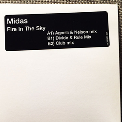 Midas (8) Fire In The Sky Vinyl 12" USED