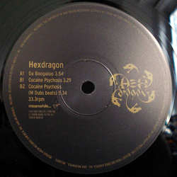 Hexdragon Da Boogaloo / Cocaine Psychosis Vinyl 12" USED