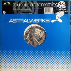 Q-Burns Abstract Message Touchin' On Something Vinyl 12" USED