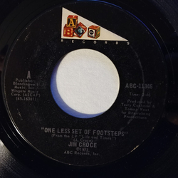 Jim Croce One Less Set Of Footsteps Vinyl 7" USED