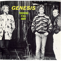Genesis Throwing It All Away Vinyl 7" USED