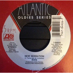 INXS New Sensation / Never Tear Us Apart Vinyl 7" USED