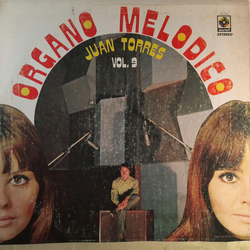 Juan Torres Organo Melodico Vol. 9 Vinyl LP USED