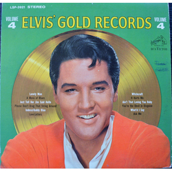 Elvis Presley Elvis' Gold Records - Volume 4 Vinyl LP USED
