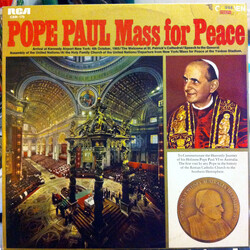 Pope Paul VI Mass For Peace Vinyl LP USED