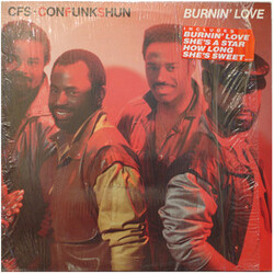 Con Funk Shun Burnin' Love Vinyl LP USED