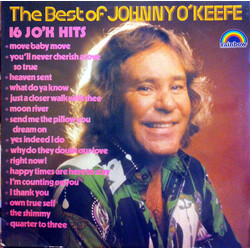 Johnny O'Keefe The Best Of Johnny O'Keefe Vinyl LP USED