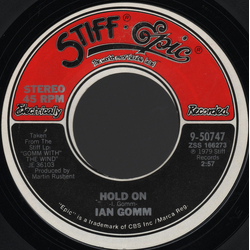 Ian Gomm Hold On Vinyl 7" USED