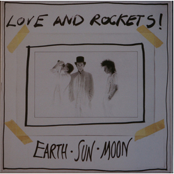 Love And Rockets Earth • Sun • Moon Vinyl LP USED