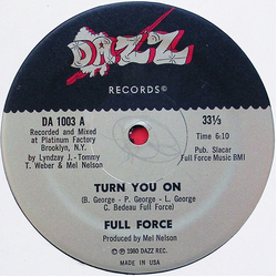 Full Force Turn You On Vinyl 12" USED