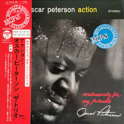 Oscar Peterson Action (Exclusively For My Friends) Vinyl LP USED
