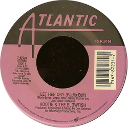 Hootie & The Blowfish Let Her Cry / Hold My Hand Vinyl 7" USED