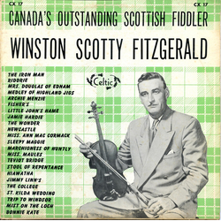 Winston Fitzgerald Canada's Outstanding Scottish Fiddler Vinyl LP USED
