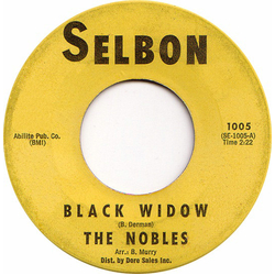 The Nobles (4) Black Widow Vinyl 7" USED