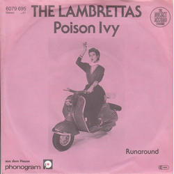 The Lambrettas Poison Ivy Vinyl 7" USED