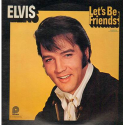 Elvis Presley Let's Be Friends Vinyl LP USED