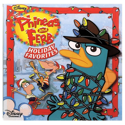 Phineas And Ferb Holiday Favorites Vinyl LP USED