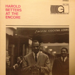 Harold Betters At The Encore Vinyl LP USED