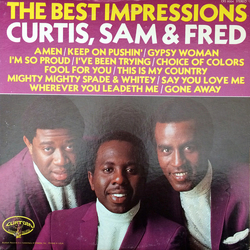 The Impressions The Best Impressions... Curtis, Sam & Fred Vinyl LP USED