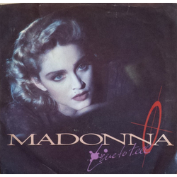 Madonna Live To Tell Vinyl 7" USED