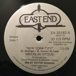 Miroslav Vitous New York City Vinyl 12" USED