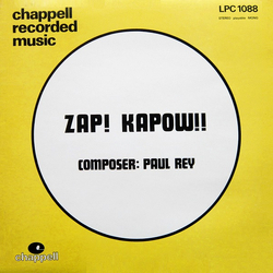 Paul Rey Zap! Kapow!! Vinyl LP USED