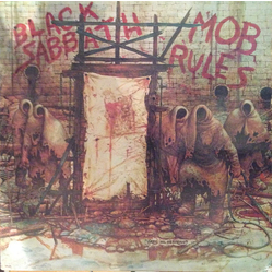 Black Sabbath Mob Rules Vinyl LP USED