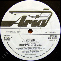 Rhetta Hughes Crisis Vinyl 12" USED
