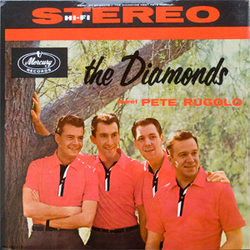 The Diamonds The Diamonds Meet Pete Rugolo Vinyl LP USED