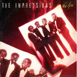 The Impressions Fan The Fire Vinyl LP USED