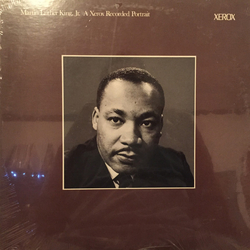 Dr. Martin Luther King, Jr. / Arnold Michaelis A Xerox Recorded Portrait Vinyl LP USED