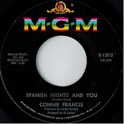 Connie Francis Spanish Nights And You USED VINYL 7INCH 45 RPM SINGLE