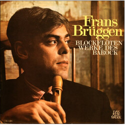 Frans Brüggen Blockflötenwerke Des Barock Vinyl LP USED
