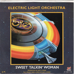 Electric Light Orchestra Sweet Talkin' Woman Vinyl 7" USED